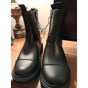Art Class Boys Boots Size 3 Black